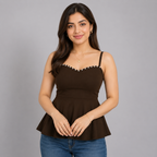 Mocha Pearl Top