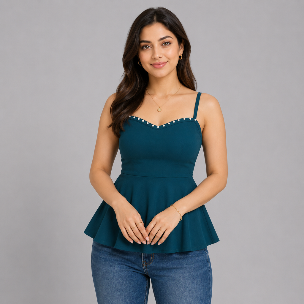Emerald Pearl Top