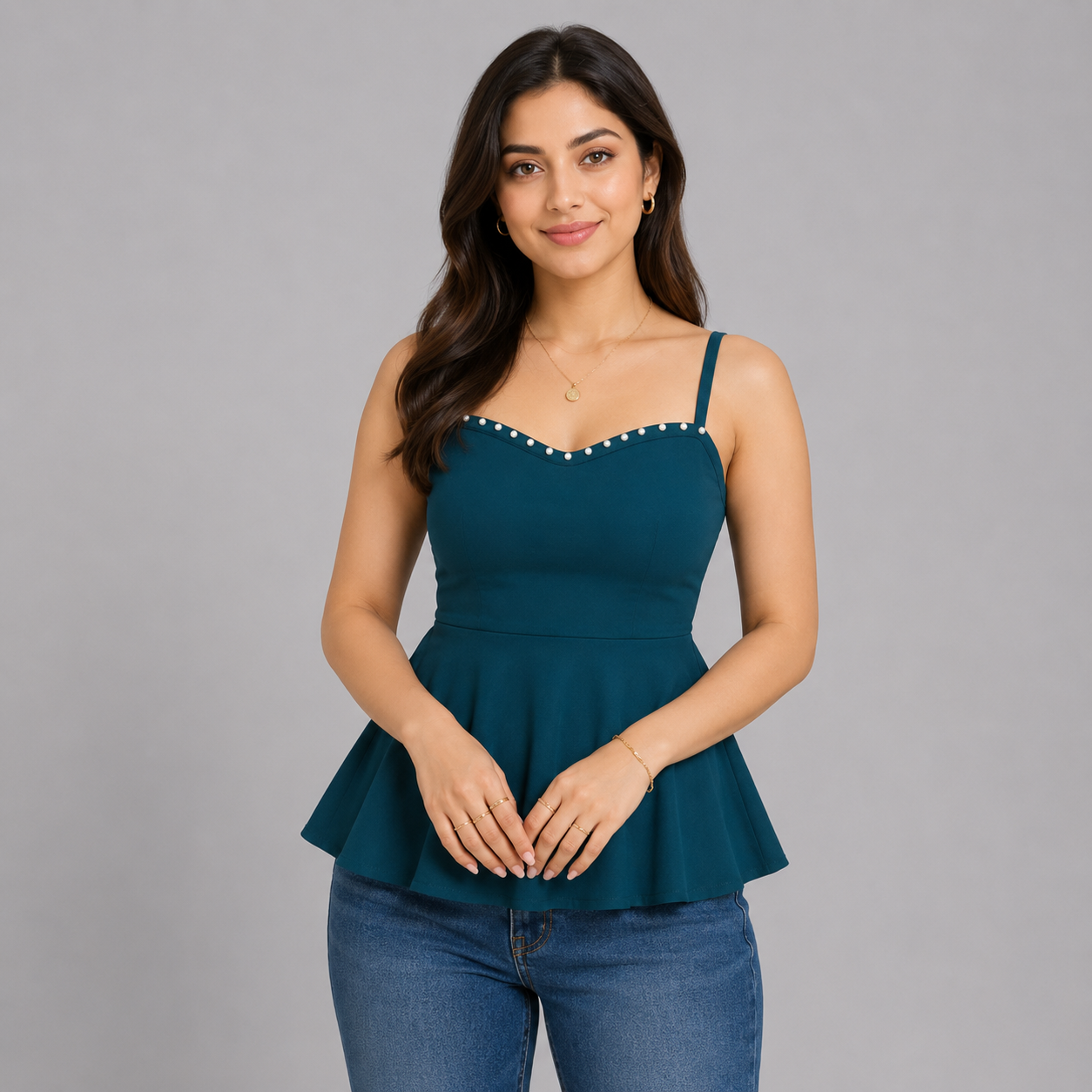 Emerald Pearl Top