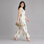 Sage Motif Kurta Set