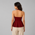Scarlet Muse Halter Top
