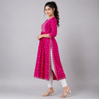 Gulnaar Flared Kurti