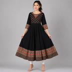 Noir Zariya Kurti