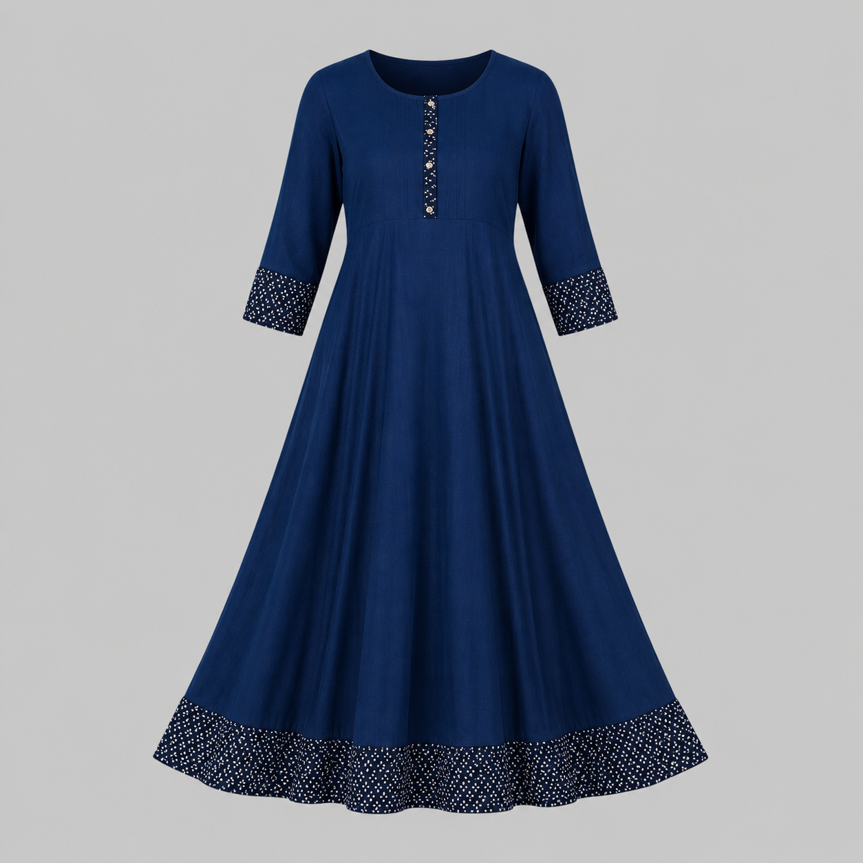 Midnight Grace Flared Kurti