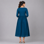 Azure Noor Anarkali Kurti