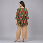 Forest Bloom Short Kurti