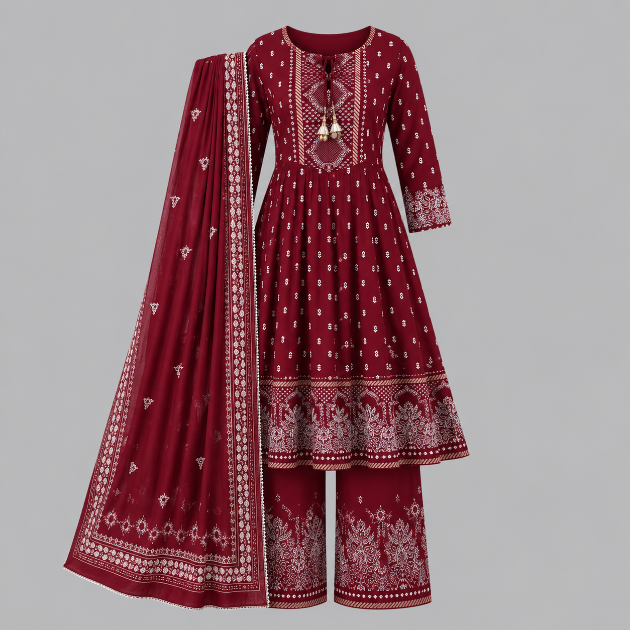 Ruby Noor Kurta Set