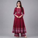 Ruby Noor Kurta Set