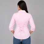 Blush Corset Shirt