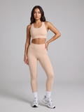 Latte Tan KivaFit Co-ord Set