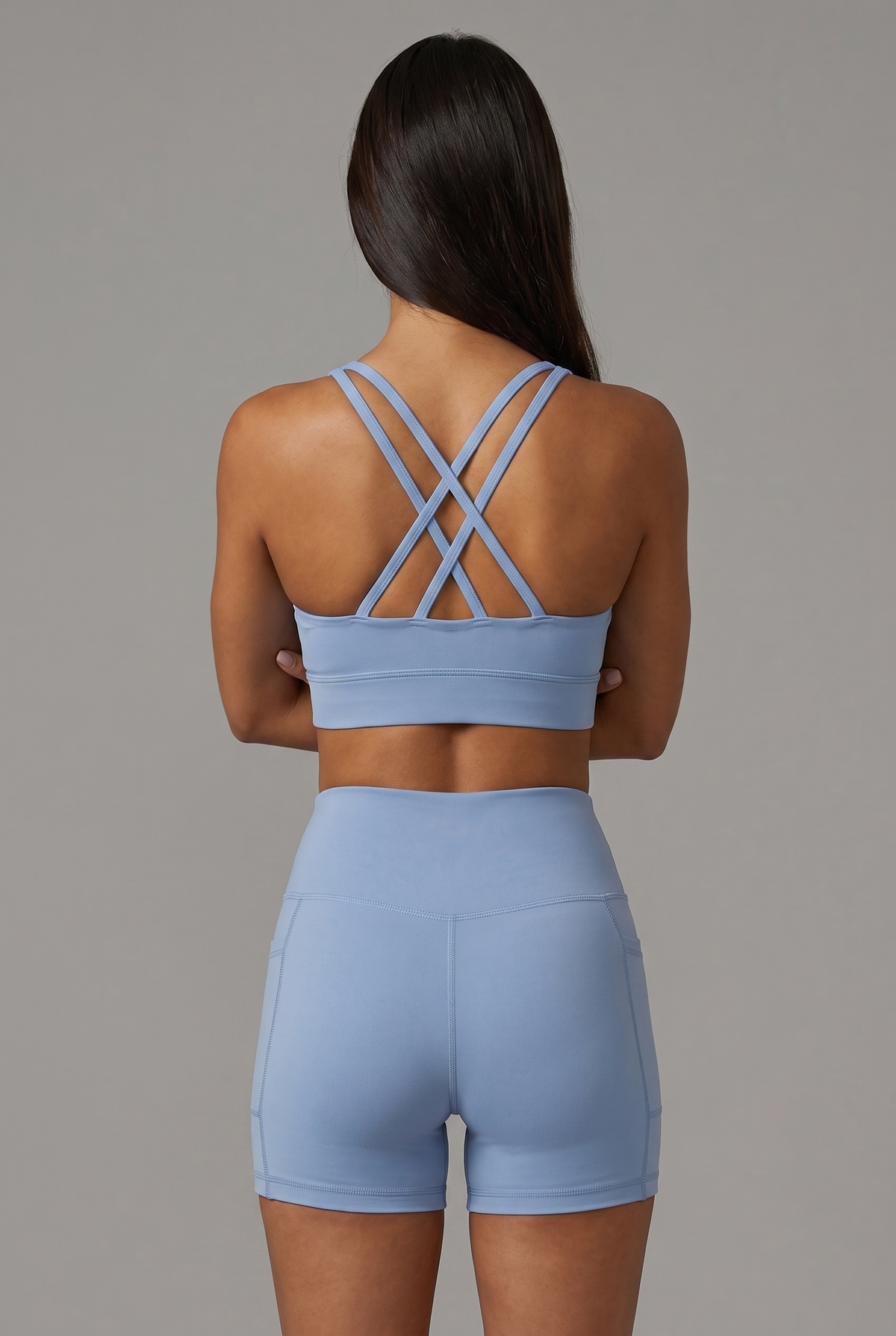 Sky Whisper Cross Back Co-ord Set