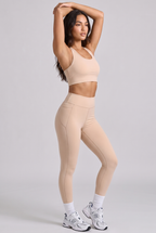 Latte Tan KivaFit Leggings