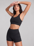 Midnight Black Cross Back Co-ord Set