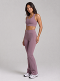 Dusty Mauve KivaFit Flare Co-ord Set