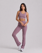 Dusty Mauve KivaFit Flare Co-ord Set